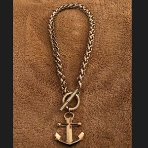 Anchor chain necklace